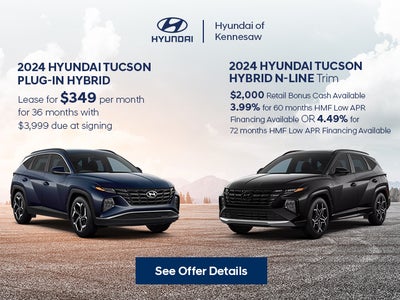 2024 Hyundai Tucson Plug-In Hybrid & 2024 Hyundai Tucson Hybrid N-Line