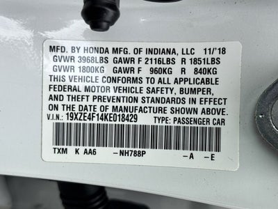 2019 Honda Insight LX