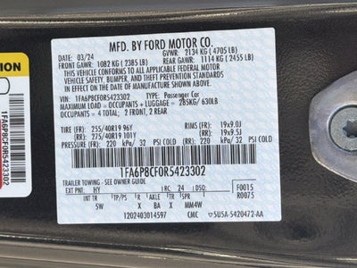 2024 Ford Mustang GT Premium