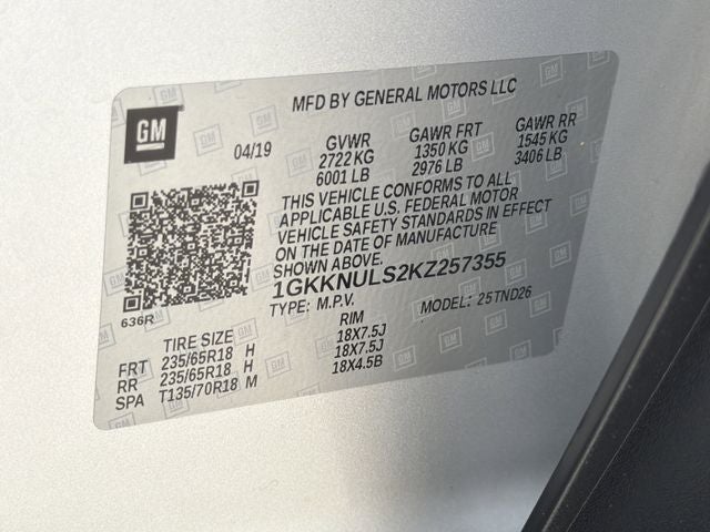 2019 GMC Acadia SLT-1
