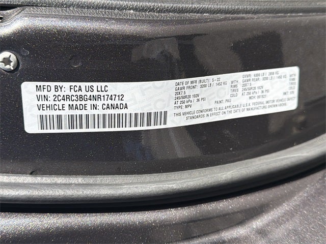 2022 Chrysler Pacifica Touring L