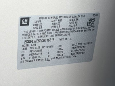 2012 GMC Terrain SLT-2