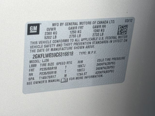 2012 GMC Terrain SLT-2