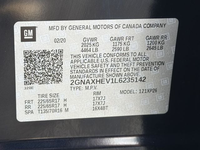 2020 Chevrolet Equinox LS