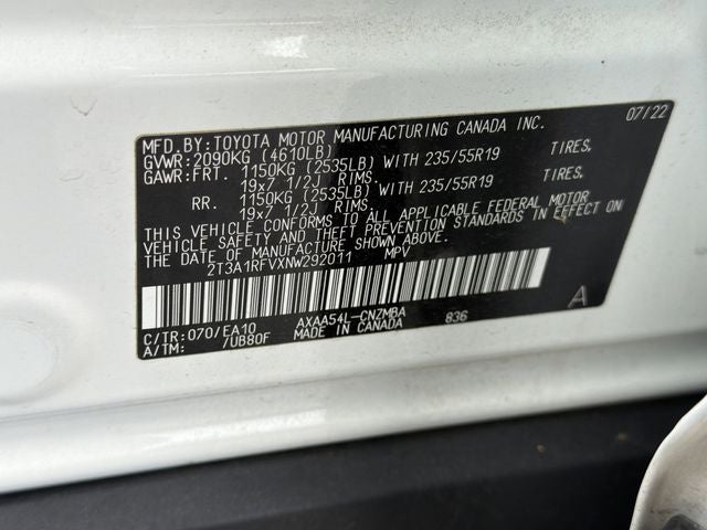 2022 Toyota RAV4 XLE Premium