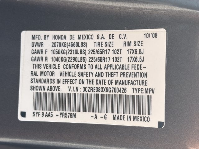 2009 Honda CR-V LX