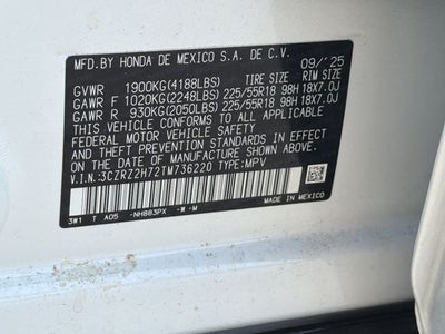 2026 Honda HR-V EX-L