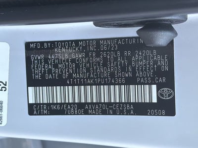 2023 Toyota Camry SE