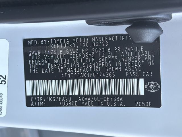 2023 Toyota Camry SE