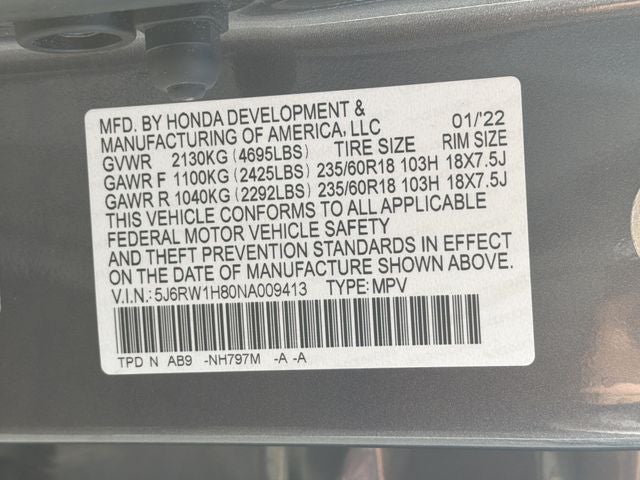 2022 Honda CR-V EX-L