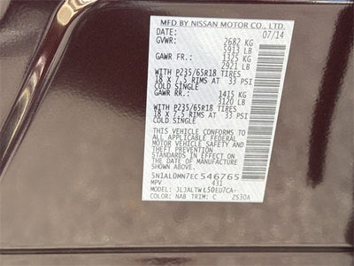 2014 INFINITI QX60 Base