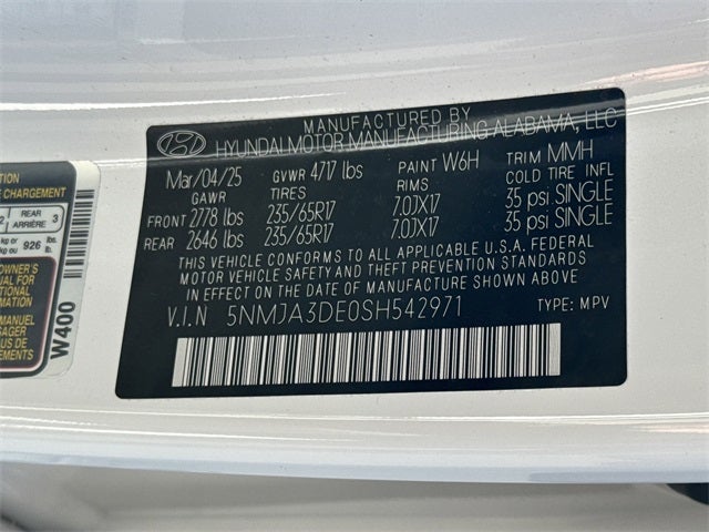 2025 Hyundai TUCSON SE