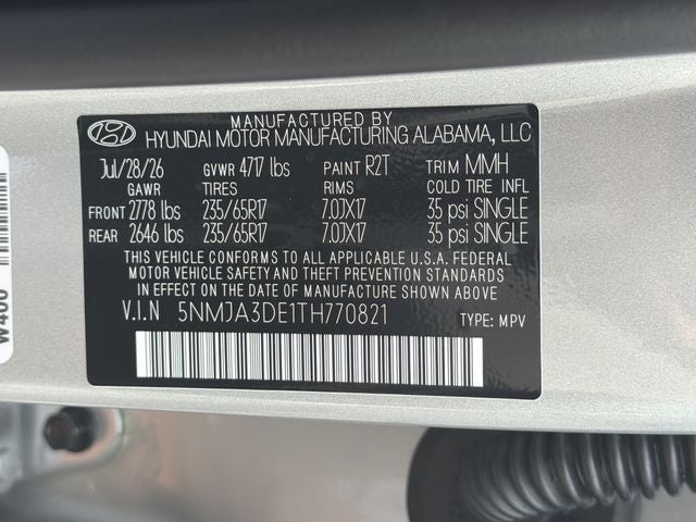 2026 Hyundai TUCSON SE FWD