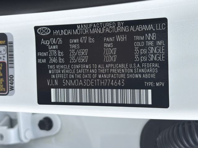 2026 Hyundai TUCSON SE FWD