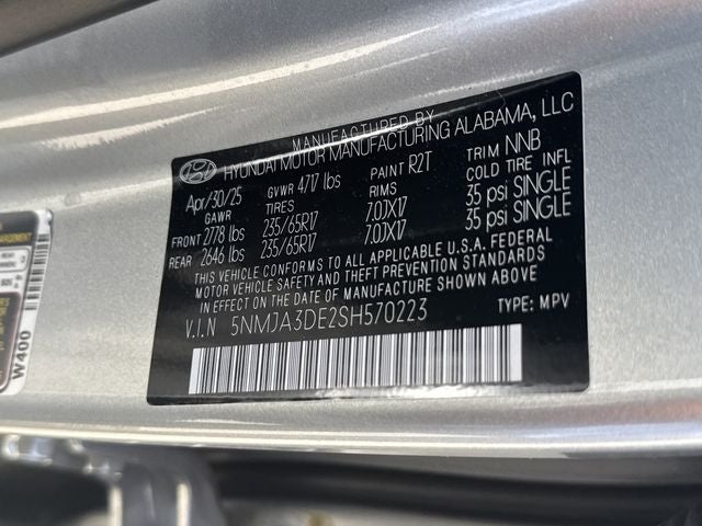 2025 Hyundai TUCSON SE