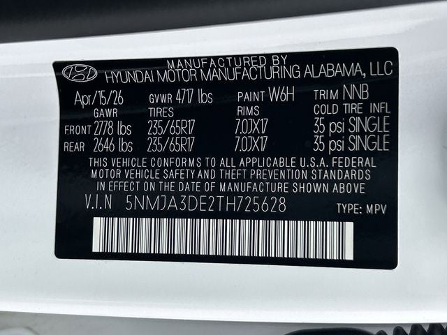 2026 Hyundai TUCSON SE FWD