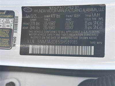 2025 Hyundai TUCSON SE