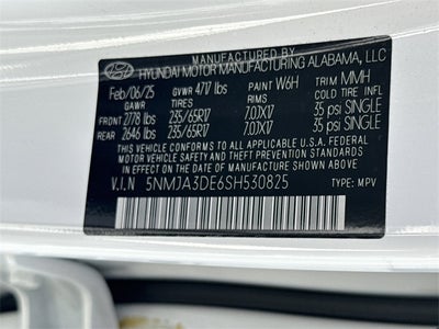 2025 Hyundai TUCSON SE