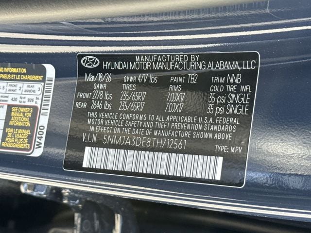 2026 Hyundai TUCSON SE FWD