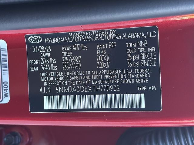 2026 Hyundai TUCSON SE FWD