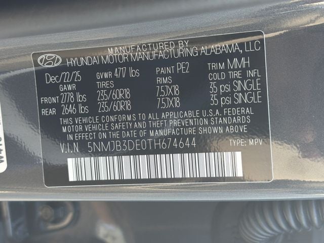 2026 Hyundai TUCSON SEL