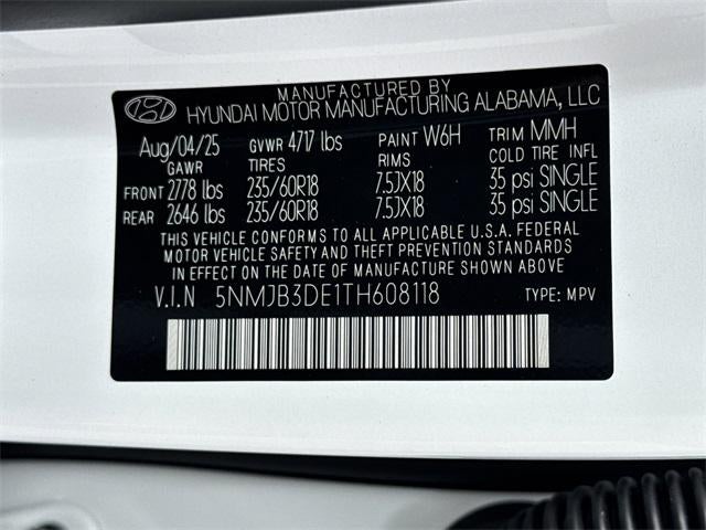 2026 Hyundai TUCSON SEL FWD