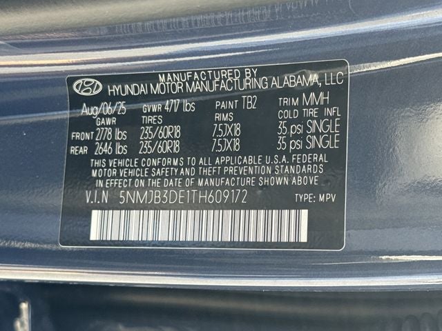 2026 Hyundai TUCSON SEL