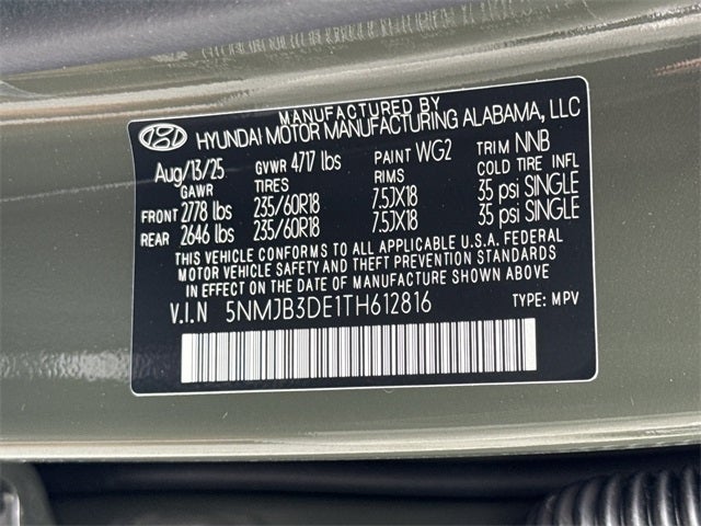 2026 Hyundai TUCSON SEL FWD