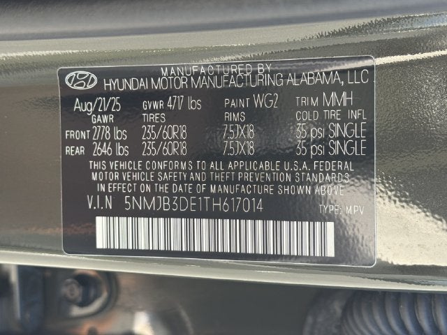 2026 Hyundai TUCSON SEL