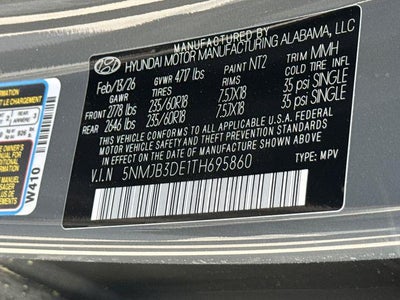 2026 Hyundai TUCSON SEL FWD