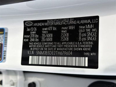 2026 Hyundai TUCSON SEL FWD