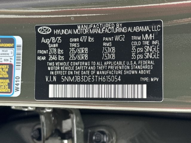 2026 Hyundai TUCSON SEL