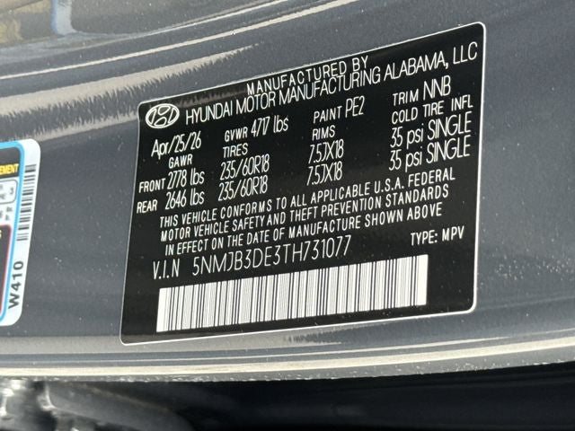 2026 Hyundai TUCSON SEL FWD