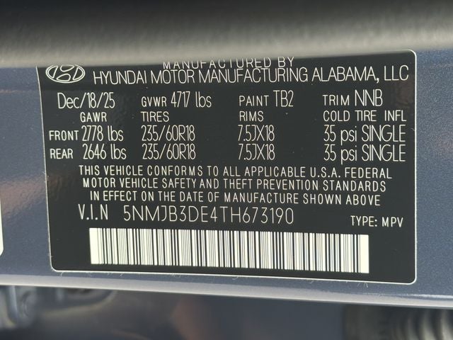 2026 Hyundai TUCSON SEL