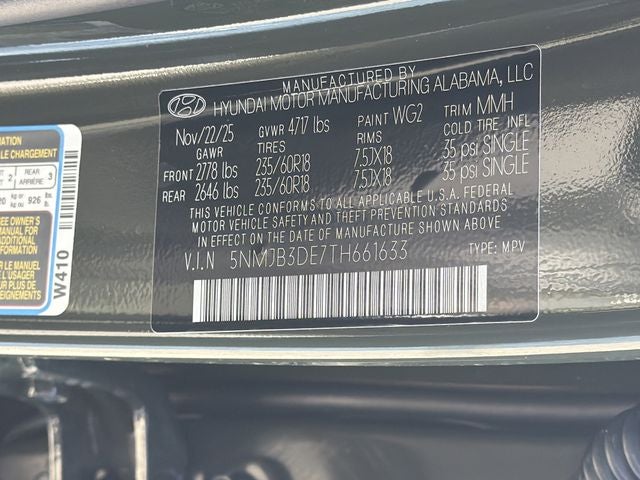 2026 Hyundai TUCSON SEL