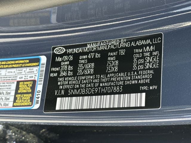 2026 Hyundai TUCSON SEL FWD
