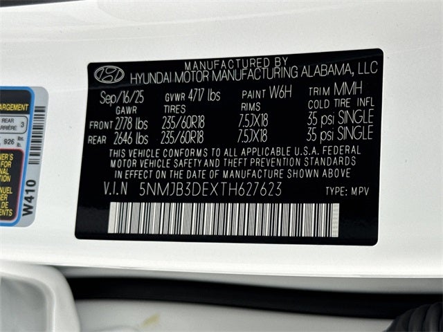 2026 Hyundai TUCSON SEL FWD