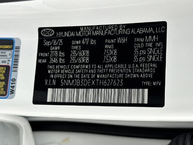2026 Hyundai TUCSON SEL