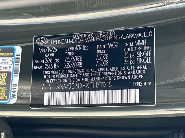 2026 Hyundai TUCSON SEL