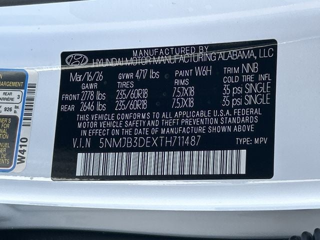 2026 Hyundai TUCSON SEL FWD