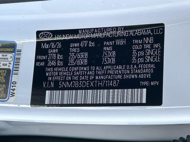 2026 Hyundai TUCSON SEL FWD