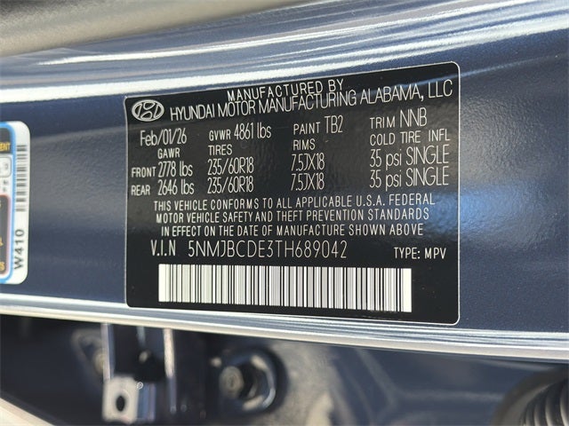 2026 Hyundai TUCSON SEL