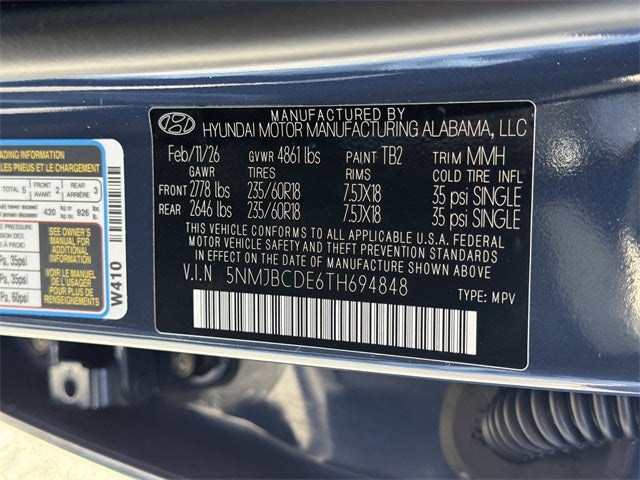 2026 Hyundai TUCSON SEL AWD