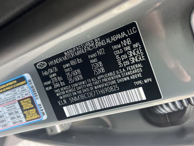 2026 Hyundai TUCSON SEL