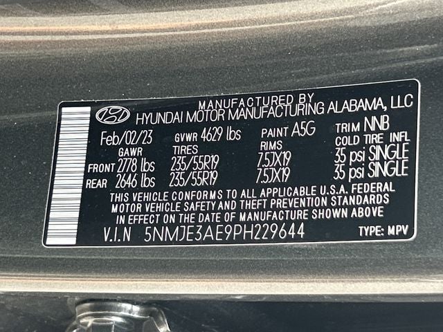 2023 Hyundai TUCSON Limited