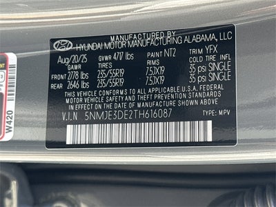 2026 Hyundai TUCSON Limited FWD