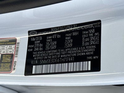 2026 Hyundai TUCSON Limited FWD