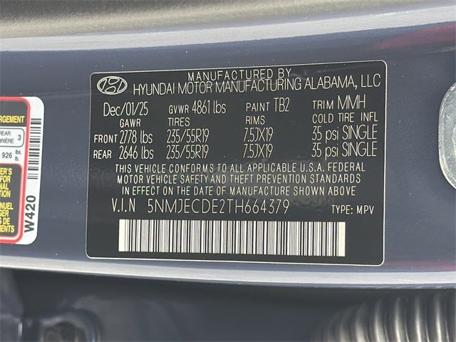 2026 Hyundai TUCSON Limited AWD