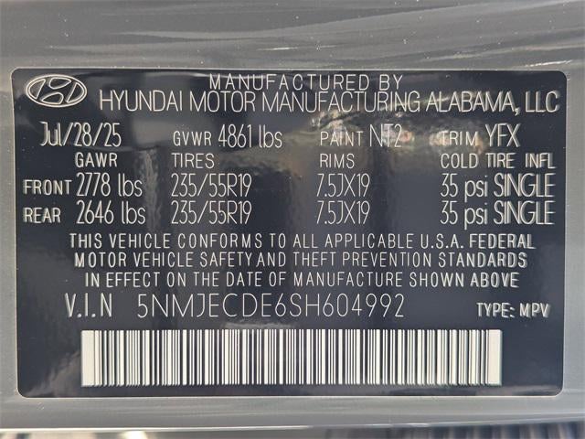 2025 Hyundai TUCSON Limited AWD