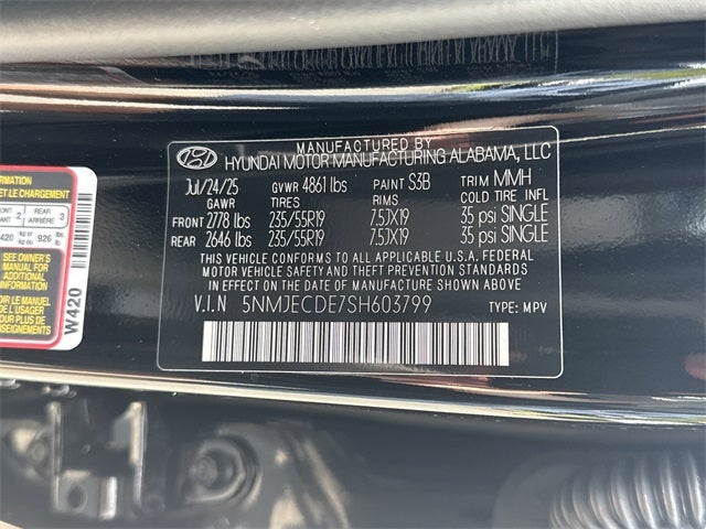 2025 Hyundai TUCSON Limited AWD